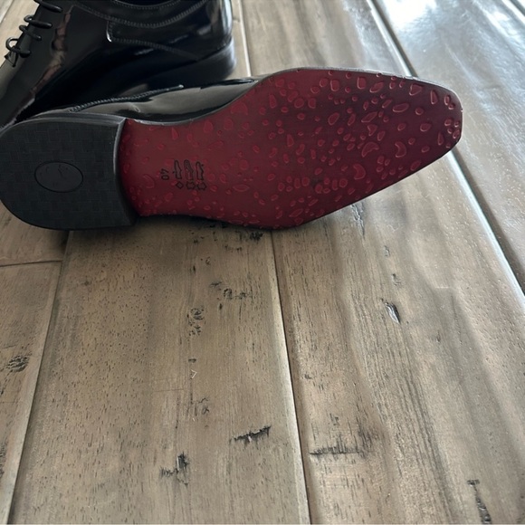 M2 black Lace up oxfords new sz 40 Morvati - Picture 5 of 8